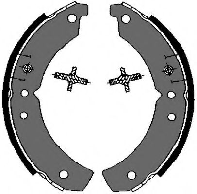Комплект тормозных колодок VEMA 84106