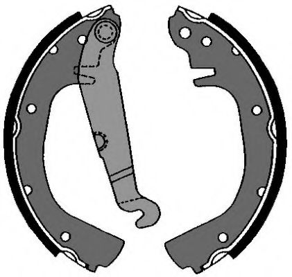 Комплект тормозных колодок VEMA 84373