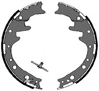 Комплект тормозных колодок VEMA 84518