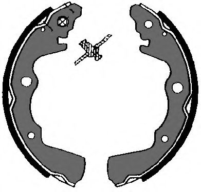 Комплект тормозных колодок VEMA 84555