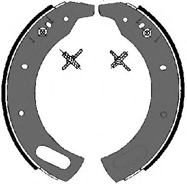 Комплект тормозных колодок VEMA 84610