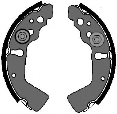 Комплект тормозных колодок VEMA 84622