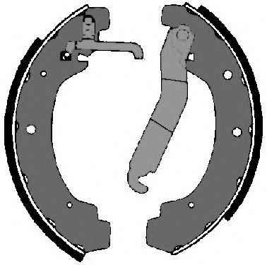 Комплект тормозных колодок VEMA 84674