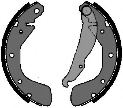 Комплект тормозных колодок VEMA 84679