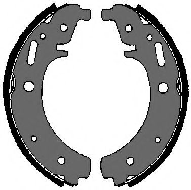 Комплект тормозных колодок VEMA 84692