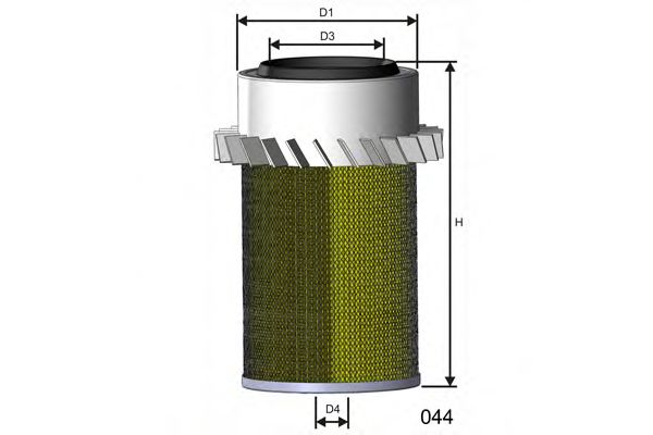 Воздушный фильтр MISFAT R137