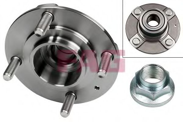 Комплект подшипника ступицы колеса FAG 713 6190 50