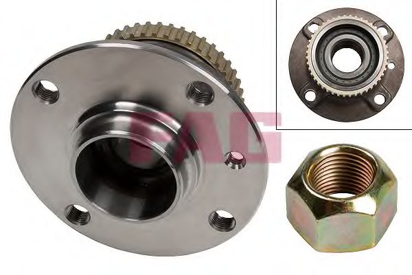 Комплект подшипника ступицы колеса FAG 713 6604 10