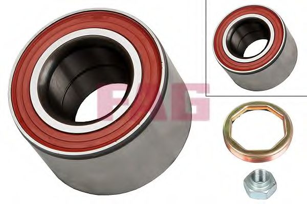 Комплект подшипника ступицы колеса FAG 713 6901 40