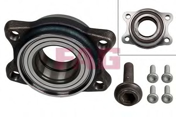 Комплект подшипника ступицы колеса FAG 713 6107 80