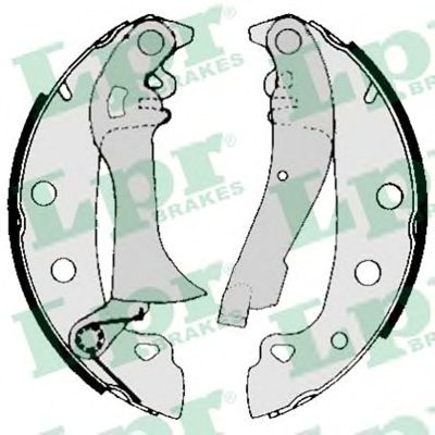 Комплект тормозных колодок LPR 00720