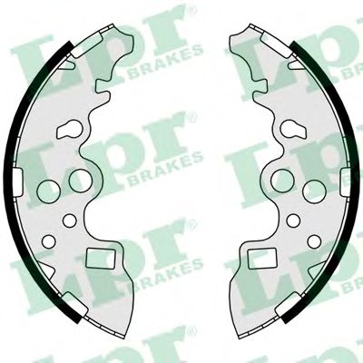 Комплект тормозных колодок LPR 81074