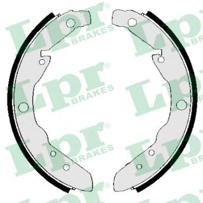 Комплект тормозных колодок LPR 04050