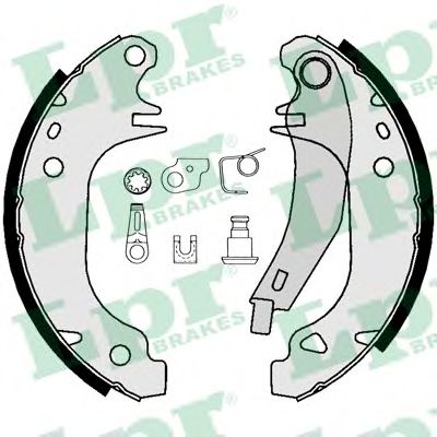 Комплект тормозных колодок LPR 05990