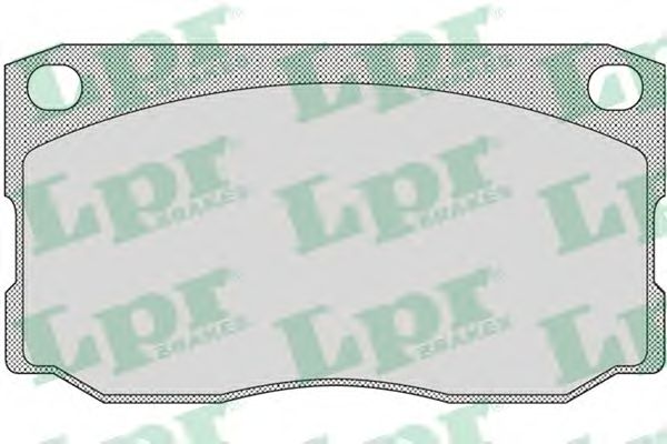 Комплект тормозных колодок, дисковый тормоз LPR 05P1074