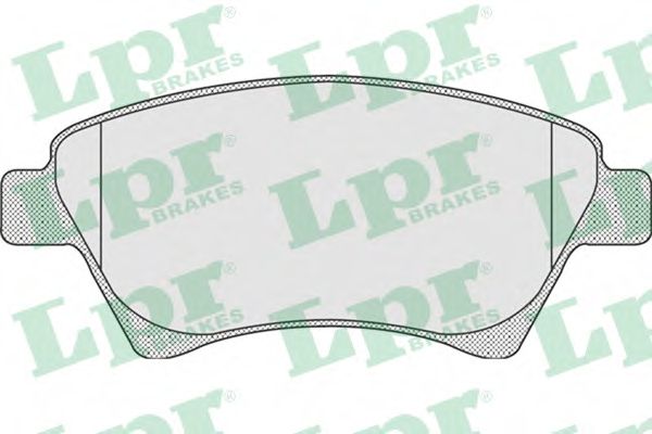 Комплект тормозных колодок, дисковый тормоз LPR 05P911