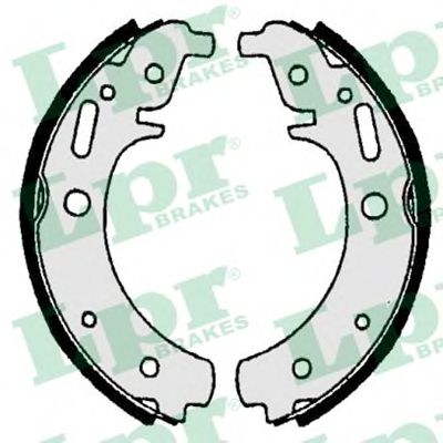 Комплект тормозных колодок LPR 06920