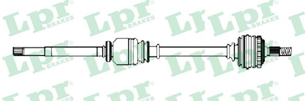 Приводной вал LPR DS52296