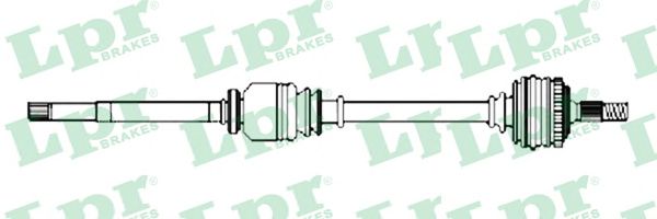 Приводной вал LPR DS52300