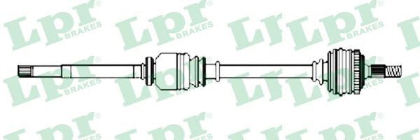 Приводной вал LPR DS52386