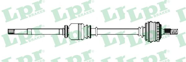 Приводной вал LPR DS52397