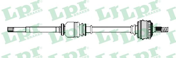 Приводной вал LPR DS52406