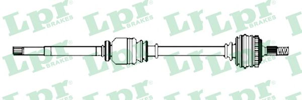 Приводной вал LPR DS52418