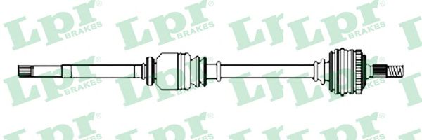 Приводной вал LPR DS52430