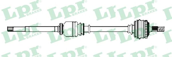 Приводной вал LPR DS52432