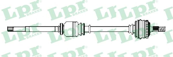 Приводной вал LPR DS52440
