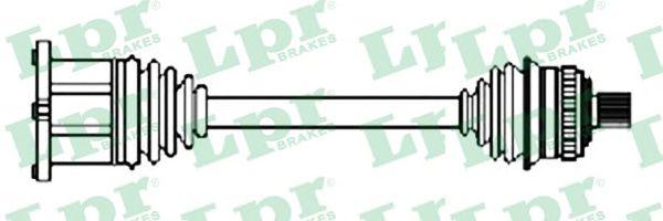 Приводной вал LPR DS52625