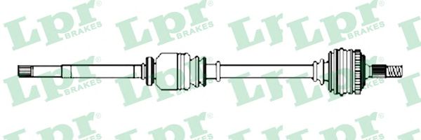Приводной вал LPR DS52691