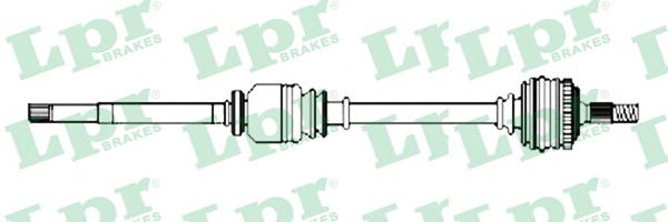 Приводной вал LPR DS52699