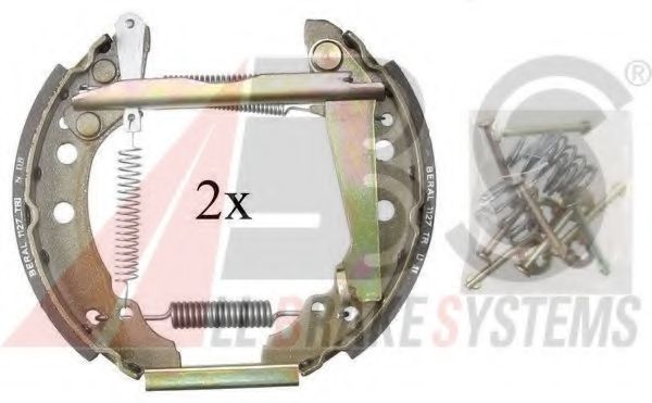 Комплект тормозных колодок A.B.S. 111400