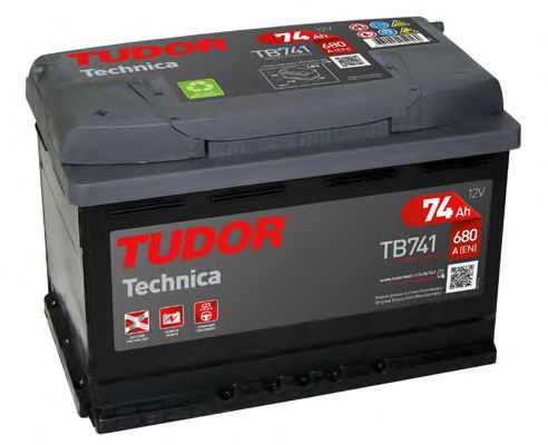 Стартерная аккумуляторная батарея; Стартерная аккумуляторная батарея TUDOR _TB741