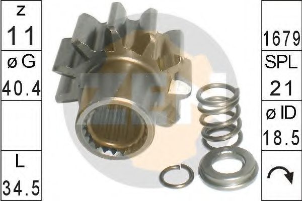 Привод с механизмом свободного хода, стартер ERA 225603