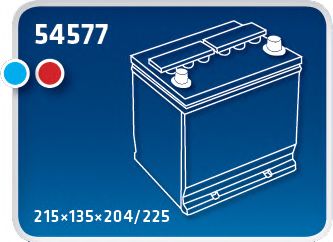 Стартерная аккумуляторная батарея IPSA TMA45