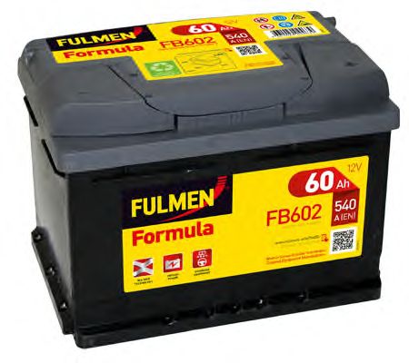 Стартерная аккумуляторная батарея; Стартерная аккумуляторная батарея FULMEN FB602