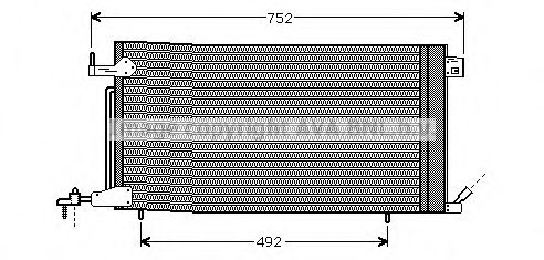 Конденсатор, кондиционер AVA QUALITY COOLING PEA5187