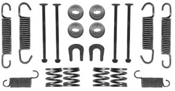 Пружина, тормозная колодка MGA R233