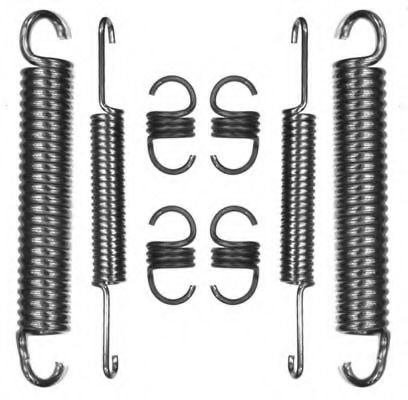 Пружина, тормозная колодка MGA R65