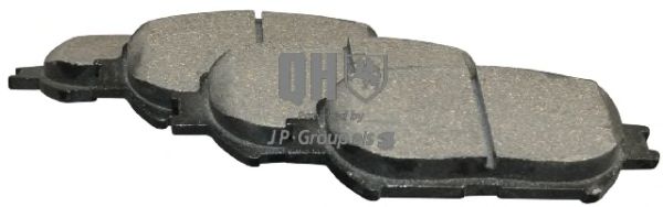 Комплект тормозных колодок, дисковый тормоз JP GROUP 4863602819