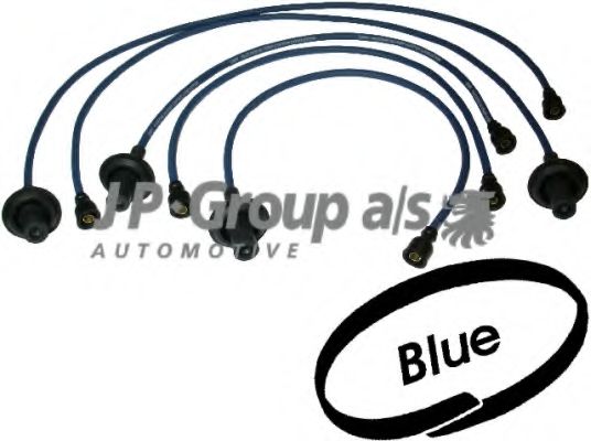 Комплект проводов зажигания JP GROUP 8192000510