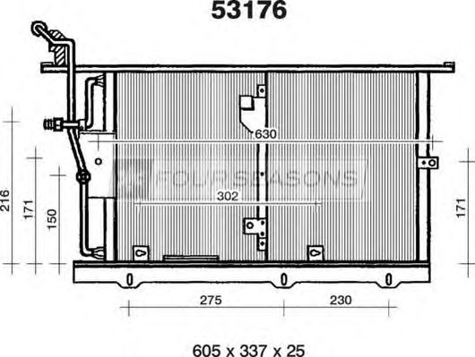 Конденсатор, кондиционер STANDARD F4-53176