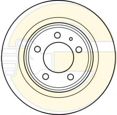 Тормозной диск GIRLING 6041364