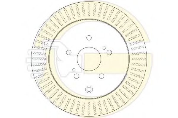 Тормозной диск GIRLING 6063512