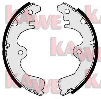 Комплект тормозных колодок KAWE 04910