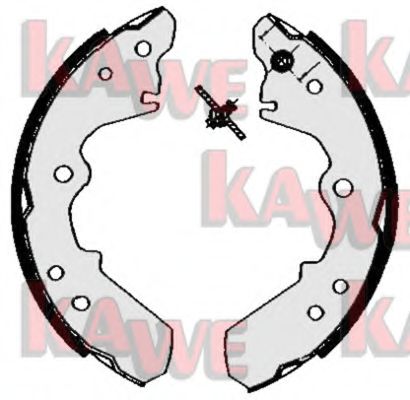 Комплект тормозных колодок KAWE 05520