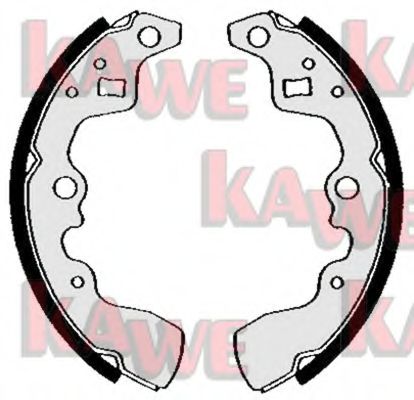 Комплект тормозных колодок KAWE 05720