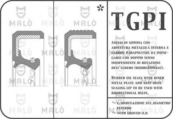 Распредвал MALÒ 688PIFL